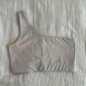 Girlfriend collective sports bra-white